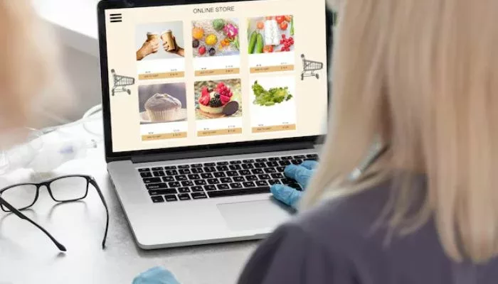 contoh website penjualan online