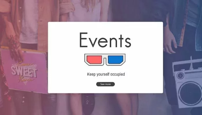 contoh website event organizer
