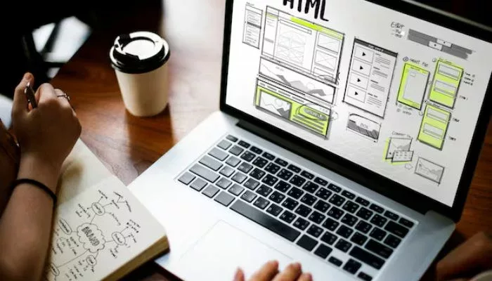 contoh website html keren